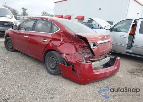 2014 Nissan Sentra Sv from USA, damaged, VIN 3N1AB7AP6EY322919